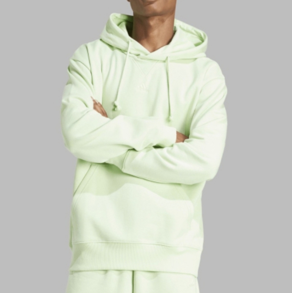 ADIDAS Mens Leisure Sweatshirt  ALL SZN HDY Green Sz L